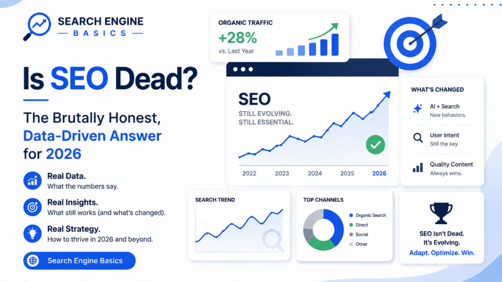 Is SEO Dead? The Brutally Honest, Data-Driven Answer for 2026