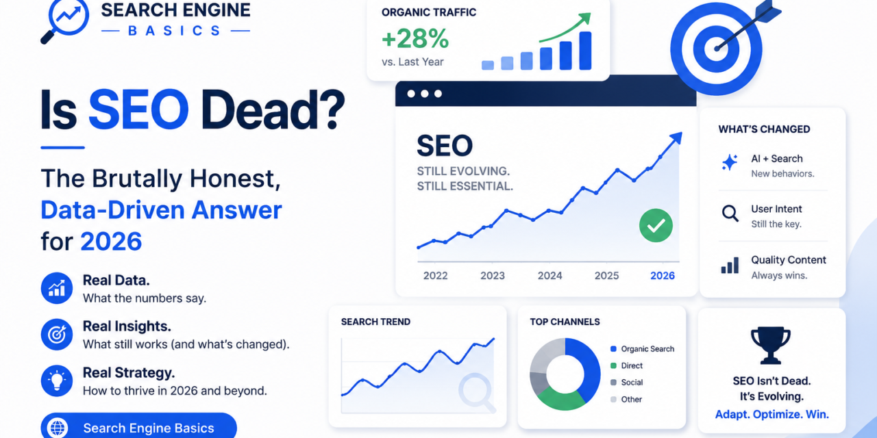 Is SEO Dead? The Brutally Honest, Data-Driven Answer for 2026